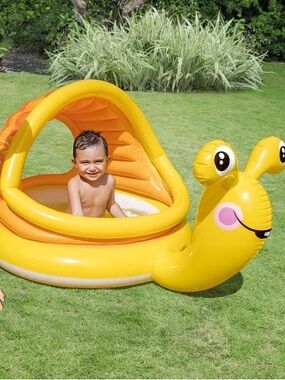 Intex - Lazy Snail Shade Baby Pool  Brand New In The Box